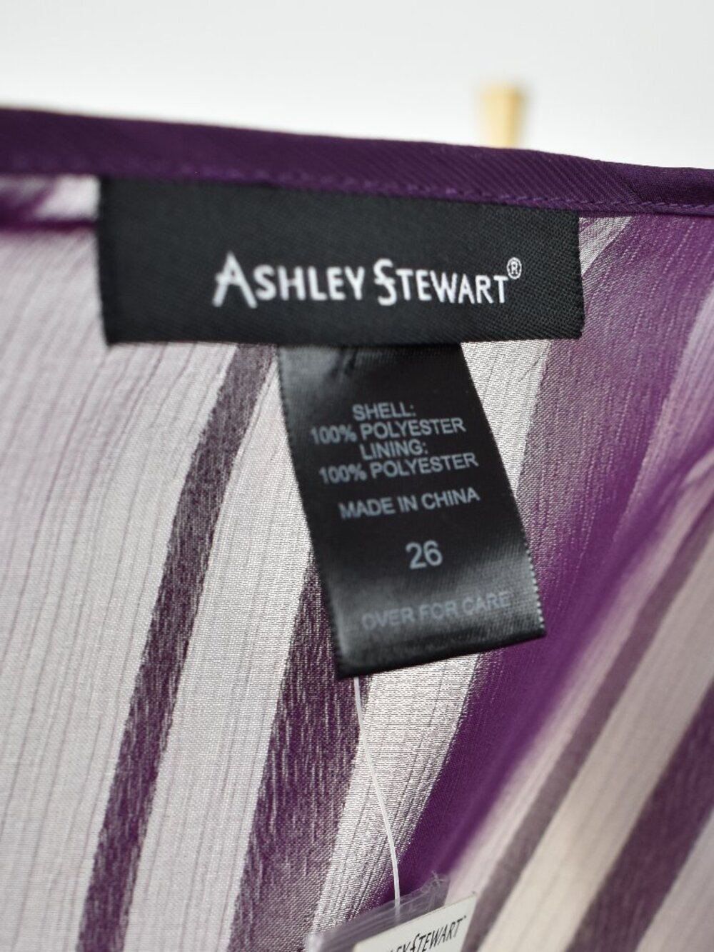 Ashley Stewart Stripe Chain Belt Dress NEW - 26 - Picture 9 of 10